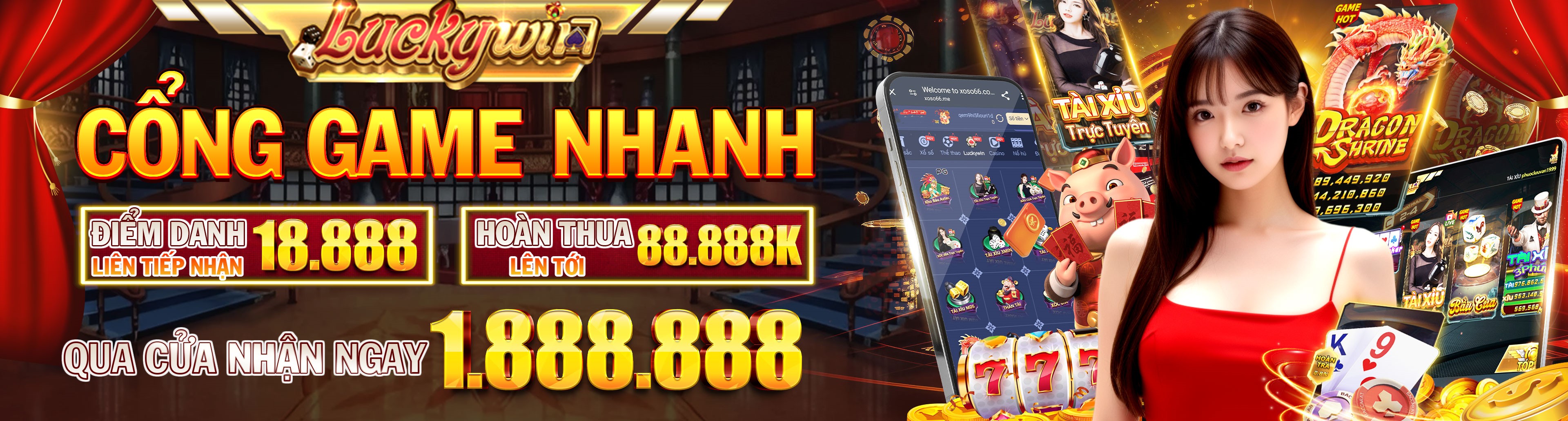 Hình ảnh quảng cáo của dola789 hiển thị nền tảng và các lợi ích