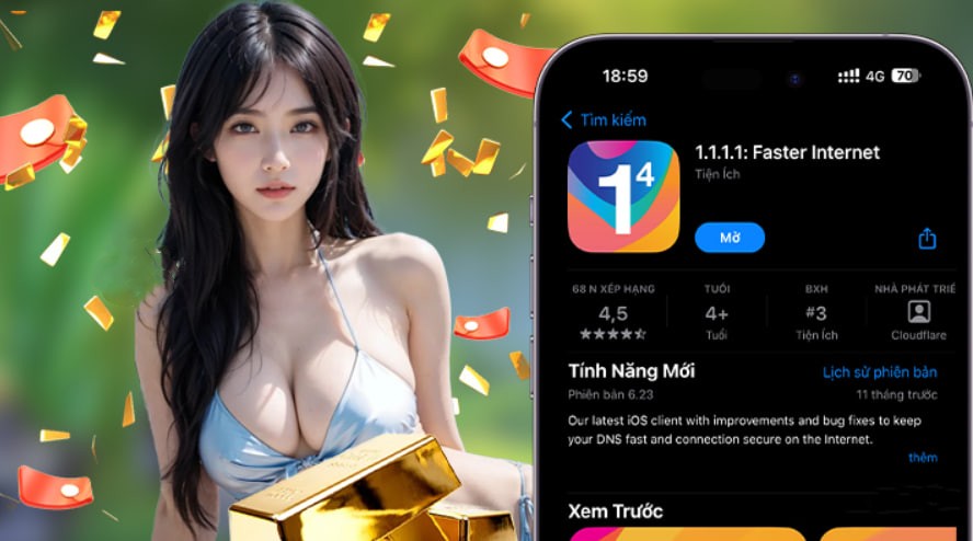 Hình ảnh quảng cáo của dola789 hiển thị nền tảng và các lợi ích